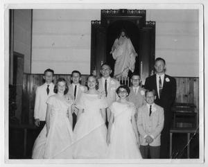 Primary view of object titled '[1958 Confirmation Class]'.