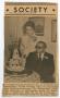 Clipping: [Mr. and Mrs. Carl Marius Hansen Anniversary Newspaper Photograph, Ma…