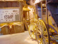 Primary view of [Museum exhibit including stagecoach]