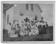 Thumbnail image of item number 1 in: '[Group of Women in Front of Building]'.