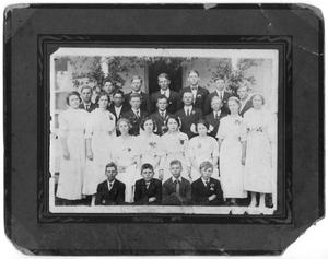 Primary view of [Confirmation Class of 1914, Danevang Lutheran Church]
