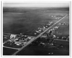 [Aerial View of Danevang, Texas]