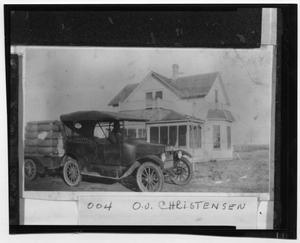 Primary view of object titled 'C. J. Christensen in Car'.