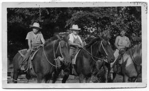 Primary view of object titled 'Boys on Horseback'.