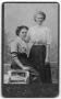 Primary view of [Two Young Women Posed for a Portrait]