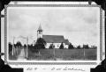Photograph: Danevang Lutheran Church with Fence