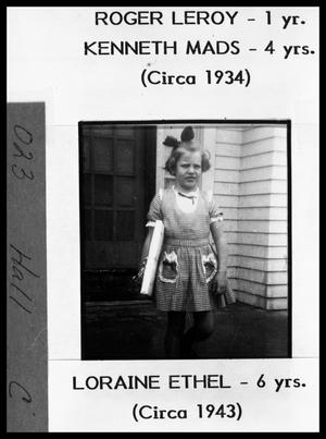 Portrait of Loraine Ethel