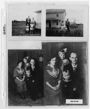 [Photographs of Pastor Arthur E. Frost and Family]