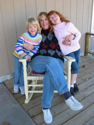 [Johnnie Bland & Granddaughters, Caitlyn and Kristen Bland]