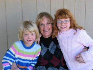 [Johnnie Bland & Granddaughters, Caitlyn and Kristen Bland,]