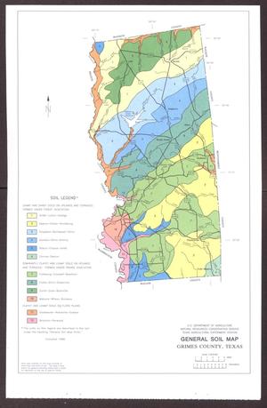 General Soil Map, Grimes County, Texas