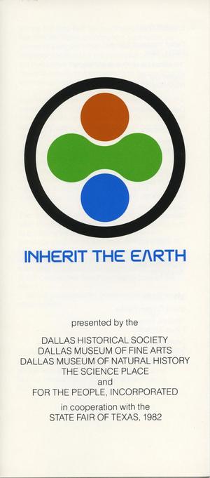 Inherit the Earth [brochure]
