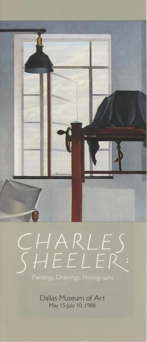 Charles Sheeler: Paintings, Drawings, Photographs [Brochure]