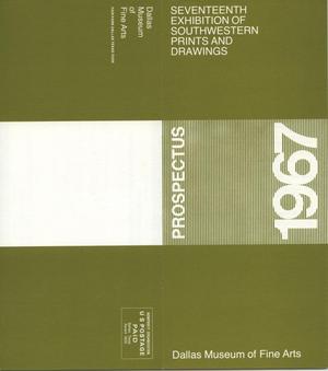 Seventeenth Exhibition of Southwestern Prints and Drawings:  Prospectus, 1967