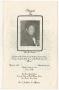 Primary view of [Funeral Program for Alvon N. Armstead, October 2, 1979]