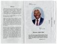 Thumbnail image of item number 2 in: '[Funeral Program for Alfred Ball, May 18, 1998]'.