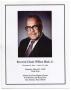 Primary view of [Funeral Program for Claude William Black, Jr., March 21, 2009]