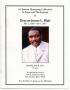 Primary view of [Funeral Program for James L. Blair, July 9, 2011]