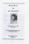 Pamphlet: [Funeral Program for Helen Bradley, April 15, 1989]