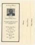 Thumbnail image of item number 1 in: '[Funeral Program for Robert Brown, August 5, 1997]'.