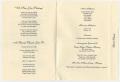Thumbnail image of item number 3 in: '[Funeral Program for Robert Brown, August 5, 1997]'.