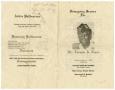 Thumbnail image of item number 3 in: '[Funeral Program for Mr. Thomas A. Chase, January 11, 1982]'.