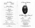Thumbnail image of item number 4 in: '[Funeral Program for William Thomas Dorsey, Jr., May 11, 2004]'.