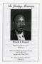 Thumbnail image of item number 1 in: '[Funeral Program for Elsworth R. Drummer, March 3, 1999]'.
