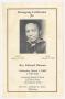 Thumbnail image of item number 1 in: '[Funeral Program for Edward Duncan, March 1, 2000]'.