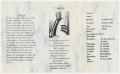 Thumbnail image of item number 2 in: '[Funeral Program for Antone Dykes, January 23, 2003]'.