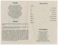 Thumbnail image of item number 2 in: '[Funeral Program for Kevin Teon Clark Garry, August 14, 1993]'.