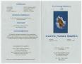 Thumbnail image of item number 3 in: '[Funeral Program for Aaron James Gaskin, August 9, 2003]'.