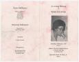 Thumbnail image of item number 3 in: '[Funeral Program for Nancy Lou George, February 8, 1997]'.