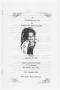 Pamphlet: [Funeral Program for Mildred M. Moore-Giddens, September 29, 1998]