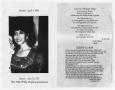 Thumbnail image of item number 2 in: '[Funeral Program for Mae Willie Granderson, July 6, 1991]'.