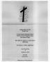 Primary view of [Funeral Program for Dorothy Lee Luckett, May 24, 1996]