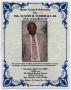 Thumbnail image of item number 1 in: '[Funeral Program for Claude H. Marshall, Jr., April 17, 2007]'.