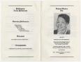 Thumbnail image of item number 3 in: '[Funeral Program for Lillian Marshall, May 12, 1979]'.