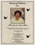 Thumbnail image of item number 1 in: '[Funeral Program for Jessie Lee Alcorn Martin, June 6, 2009]'.