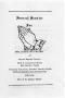 Thumbnail image of item number 1 in: '[Funeral Program for Peggy Dell Mathis, October 28, 1971]'.