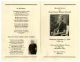 Thumbnail image of item number 3 in: '[Funeral Program for Anna Grace Watson Revado, September 17, 2008]'.