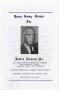 Primary view of [Funeral Program for James Russell, Sr., August 21, 1971]