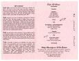 Thumbnail image of item number 2 in: '[Funeral Program for Luella Sailes, January 20, 2007]'.