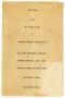 Thumbnail image of item number 1 in: '[Funeral Program for Forest Silar, April 6, 1963]'.