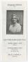 Primary view of [Funeral Program for Willie Pauline Griffin Young, August 1, 1995]
