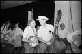 Photograph: [Two Members of the East Texas String Ensemble Performing]