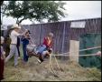 Photograph: [Buckin' Barrel Ride at the Texas Folklife Festival]