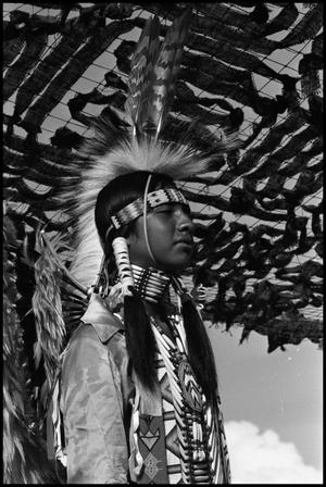 [Dallas Inter-Tribal Dancer at the Texas Folklife Festival]