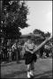 Photograph: [Scottish Caber Toss at the Texas Folklife Festival]
