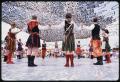 Primary view of [Austin Polish Folk Dancers and Krakowiak Dancers from San Antonio at the Texas Folklife Festival  - August 1975]